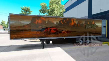 A pele do Oeste Selvagem para o trailer para American Truck Simulator