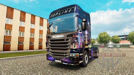 O horizonte da pele para o Scania truck para Euro Truck Simulator 2