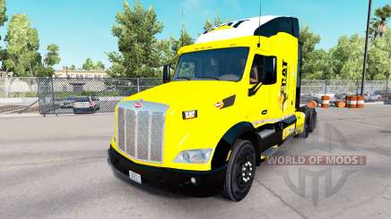 A Caterpillar pele para o caminhão Peterbilt para American Truck Simulator