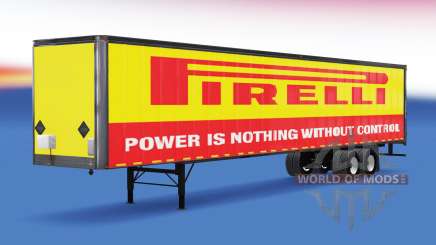 Todo em metal, semi-Pirelli para American Truck Simulator