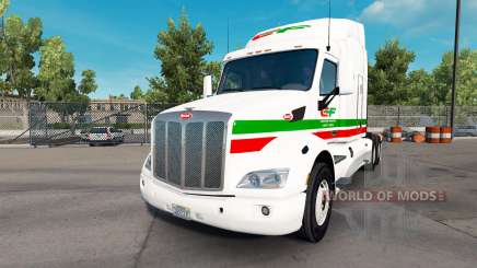 Pele Consildated Freightways para o caminhão Peterbilt para American Truck Simulator