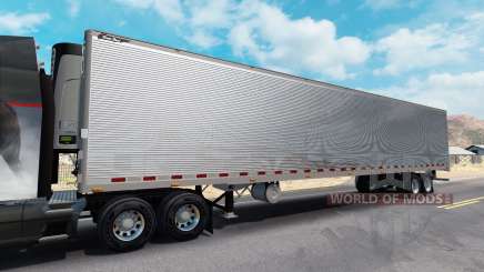 Cromado reefer trailer para American Truck Simulator