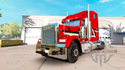 Pele Metalizado no caminhão Freightliner Clássico XL para American Truck Simulator