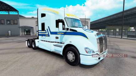 Pele Werner no trator Kenworth para American Truck Simulator