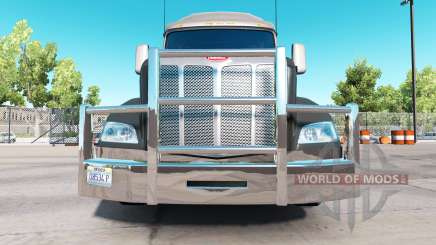 Cromado pára-choques na Peterbilt 579 para American Truck Simulator