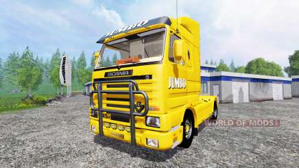 Scania 143M Jumbo para Farming Simulator 2015