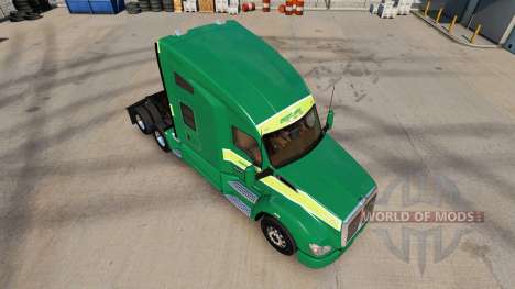 Pele Freightlines Kenworth trator para American Truck Simulator