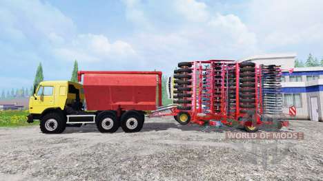 KamAZ-54115 com carregador de plantadores de igr para Farming Simulator 2015