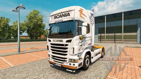 Pele para a Scania R2009 caminhão Scania para Euro Truck Simulator 2
