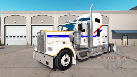 Pele VIT Bicentenário do caminhão Kenworth W900 para American Truck Simulator