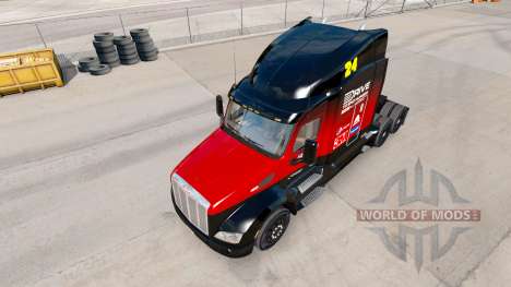 Pele Hendrick v2.0 trator Peterbilt para American Truck Simulator