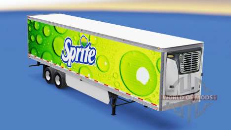 Pele Sprite no refrigerados semi-reboque para American Truck Simulator