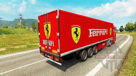 Pele Ferrari no trator HOMEM para Euro Truck Simulator 2