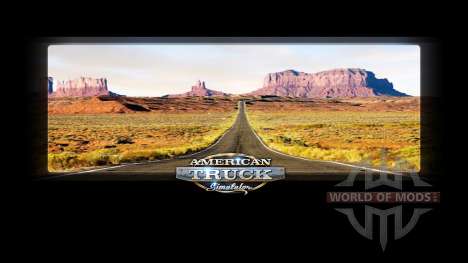 As telas de carregamento Nevada para American Truck Simulator