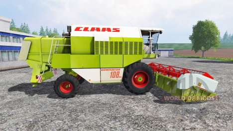 CLAAS Dominator 108SL [advanced] para Farming Simulator 2015
