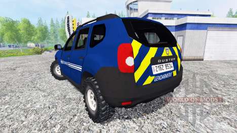Dacia Duster [gendarmerie] para Farming Simulator 2015