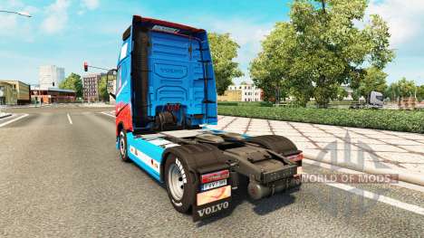A Ajuda Para Heróis de pele para a Volvo caminhõ para Euro Truck Simulator 2