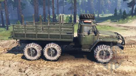 Ural-4320М para Spin Tires