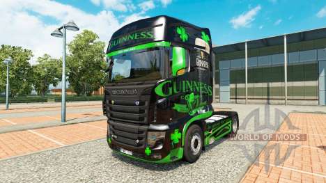 Guinness pele para o caminhão Scania R700 para Euro Truck Simulator 2