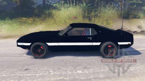 Ford Mustang Shelby GT500 1969 para Spin Tires