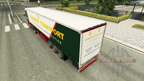 Edwards Transporte de pele para o Scania truck para Euro Truck Simulator 2