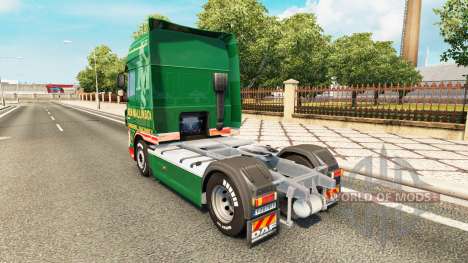 Ken Mallinson pele para caminhões DAF para Euro Truck Simulator 2