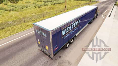 Pele Ocidental sobre o trailer para American Truck Simulator