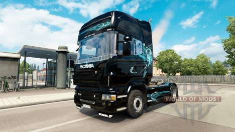 Pele, Turquesa Fumaça de caminhão para Euro Truck Simulator 2