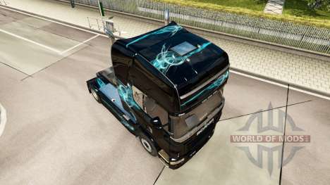 Pele, Turquesa Fumaça de caminhão para Euro Truck Simulator 2