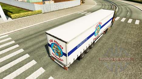 Pele Los Hermanos. no trailer para Euro Truck Simulator 2