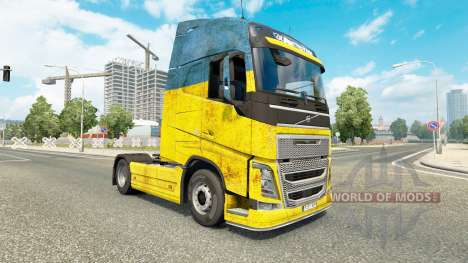 Ucrânia pele para a Volvo caminhões para Euro Truck Simulator 2