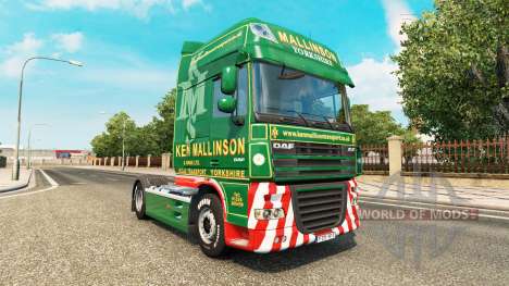Ken Mallinson pele para caminhões DAF para Euro Truck Simulator 2