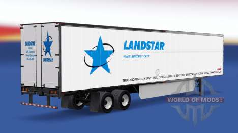 Pele LandStar no trailer para American Truck Simulator