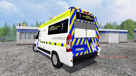 Peugeot Boxer Ambulance para Farming Simulator 2015