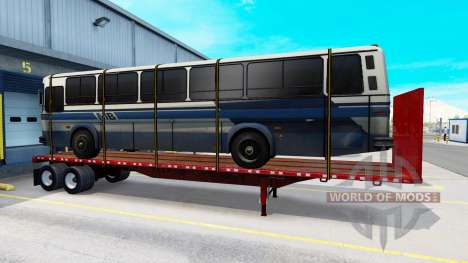 Uma coleção de novos trailers com carga para American Truck Simulator