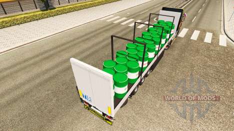 Semi-Reboque Schmitz Castrol para Euro Truck Simulator 2