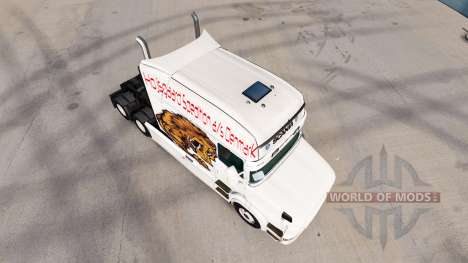 Urso de pele para caminhão Scania T para American Truck Simulator