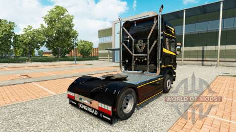Pele Dourada Linhas no tractor Scania para Euro Truck Simulator 2