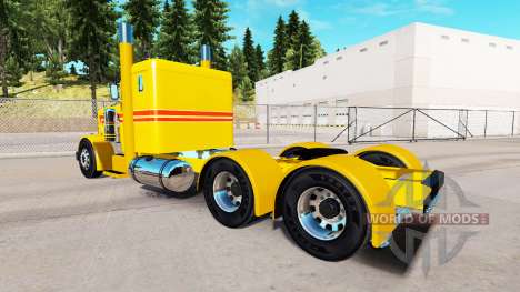Amarelo capa Personalizada para o caminhão Peter para American Truck Simulator