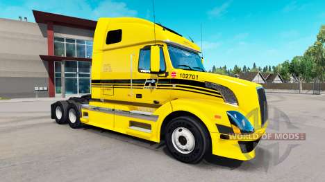 Robert de Transporte de pele para a Volvo caminh para American Truck Simulator