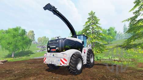 Krone Big X 580 [black] para Farming Simulator 2015