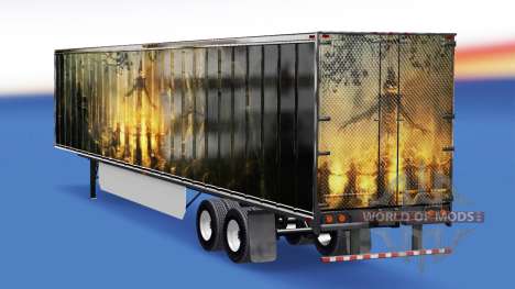 A pele da Abóbora no trailer para American Truck Simulator