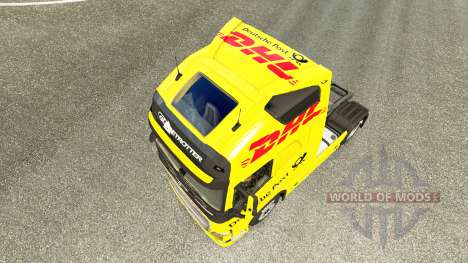 A DHL pele para a Volvo caminhões para Euro Truck Simulator 2