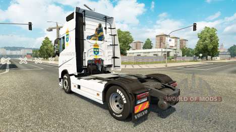 Forsvarsmakten pele para a Volvo caminhões para Euro Truck Simulator 2