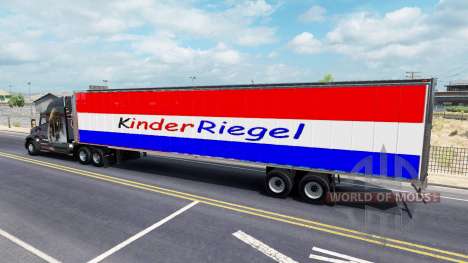 Pele Kinder Riegel no trailer para American Truck Simulator