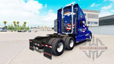 Pele Broncos no trator Kenworth para American Truck Simulator