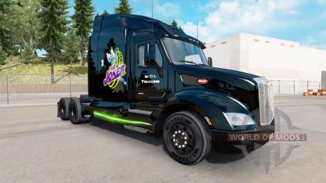 Joker pele para o caminhão Peterbilt para American Truck Simulator