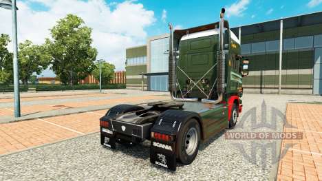 Edwards Transporte de pele para o Scania truck para Euro Truck Simulator 2