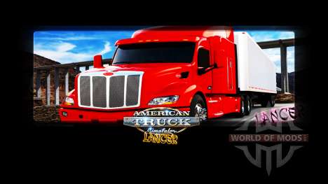 As telas de carregamento a partir do Lancer para American Truck Simulator