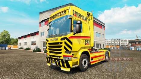 GATO de pele para caminhão Scania para Euro Truck Simulator 2